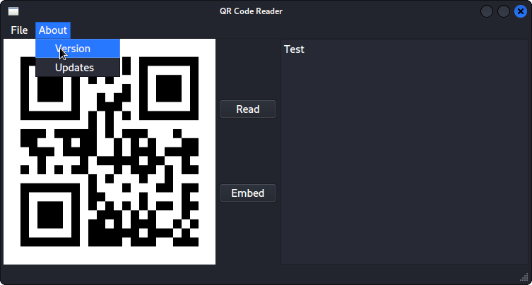 Download QR app